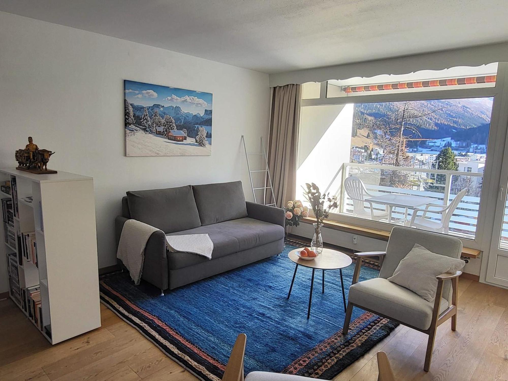 Ferienwohnung Parsenn Peaks Panorama 达沃斯 外观 照片