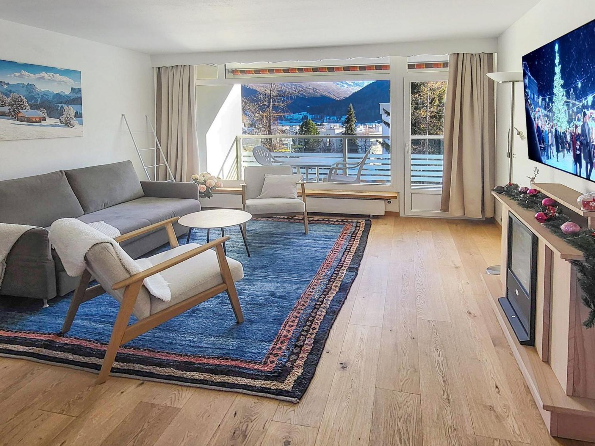 Ferienwohnung Parsenn Peaks Panorama 达沃斯 外观 照片